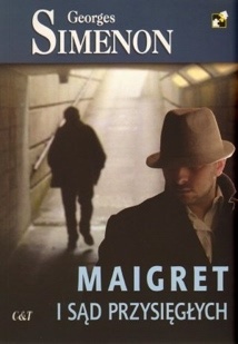 Okadka ksiki - Maigret i sd przysigych