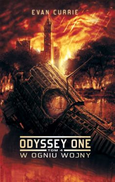 Okadka ksiki - Odyssey One.  W ogniu wojny