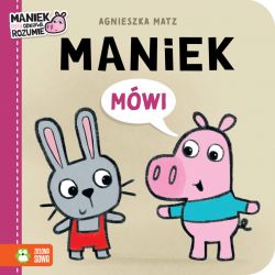 Okładka książki - Maniek mówi