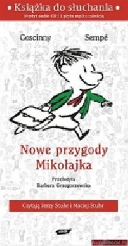 Okadka ksiki - Nowe przygody Mikoajka. Audiobook
