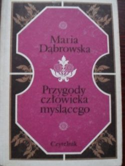 Okadka ksiki - Przygody czowieka mylcego