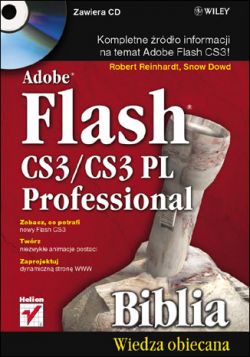 Okadka ksiki - Adobe Flash CS3/CS3 PL Professional. Biblia