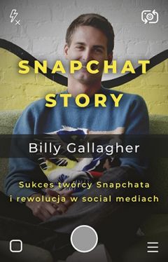 Okadka ksiki - Snapchat Story