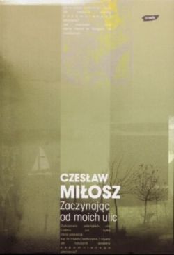 Okadka ksiki - Zaczynajc od moich ulic