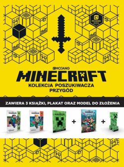Okadka ksiki - Minecraft. Kolekcja poszukiwacza przygd