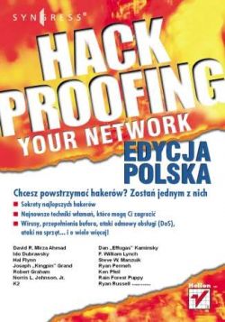 Okadka ksiki - Hack Proofing Your Network. Edycja polska