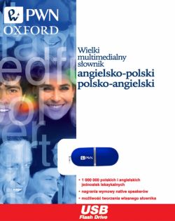 Okadka ksiki - Wielki multimedialny sownik angielsko-polski polsko-angielski PWN-Oxford na pendrive