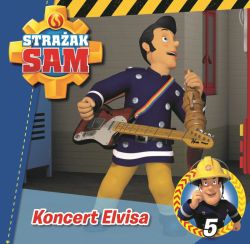 Okadka ksiki -  Straak Sam. Cz 5. Koncert Elvisa