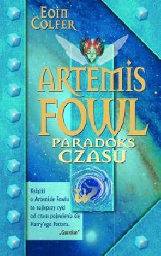 Okadka ksiki - Artemis Fowl. Paradoks czasu