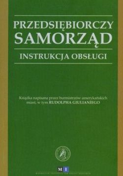 Okadka ksiki - Przedsibiorczy samorzd instrukcja obsugi