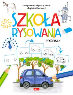 Okadka ksiki - Szkoa rysowania. Poziom 4