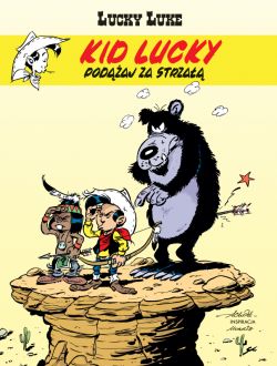 Okadka ksiki - Lucky Luke. Kid Lucky. Podaj za strza. Tom 4
