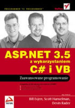 Okadka ksiki - ASP.NET 3.5 z wykorzystaniem C# i VB. Zaawansowane programowanie