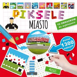 Okadka ksiki - Piksele. Miasto