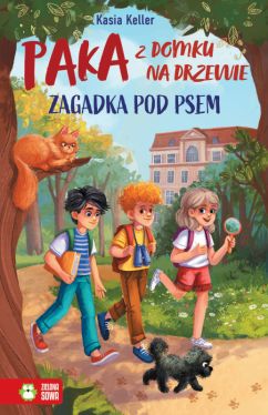 Okładka książki - PAKA z domku na drzewie. Zagadka pod psem