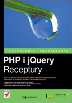 Okładka książki - PHP i jQuery. Receptury