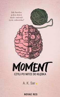 Okadka ksiki -  Moment, czyli po nitce do kbka 