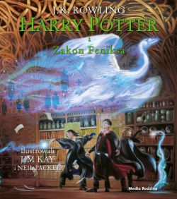 Okadka ksiki - Harry Potter i Zakon Feniksa-ilustrowany