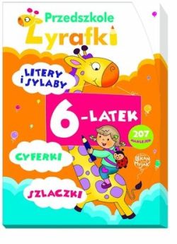 Okadka ksiki - Teczka: Przedszkole yrafki. 6-latek