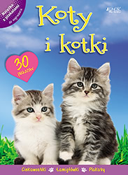 Okadka ksiki - Koty i kotki. Ksika z plakatami