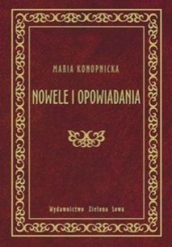 Okadka ksiki - Nowele i opowiadania