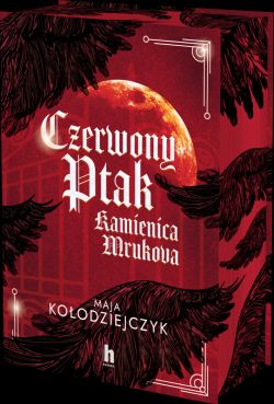 Okadka ksiki - Czerwony Ptak. Kamienica Mrukova (barwione brzegi)