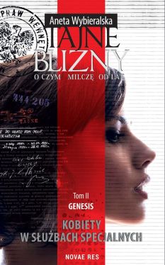 Okadka ksiki - Tajne blizny. O czym milcz od lat. Genesis