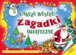 Okadka ksiki - Bardzo wesoe zagadki witeczne