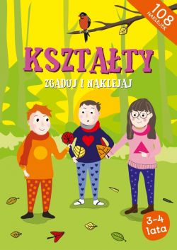 Okadka ksiki - Ksztaty Zgaduj i naklejaj