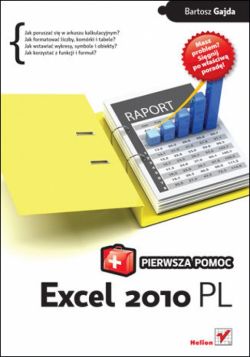 Okadka ksiki - Excel 2010 PL. Pierwsza pomoc
