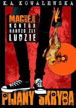 Okadka ksiki - Pijany skryba