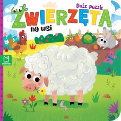 Okadka ksiki - Zwierzta na wsi. Due puzzle