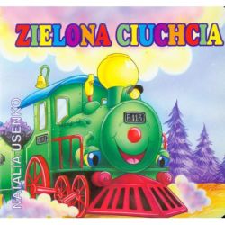 Okadka ksiki - Zielona ciuchcia