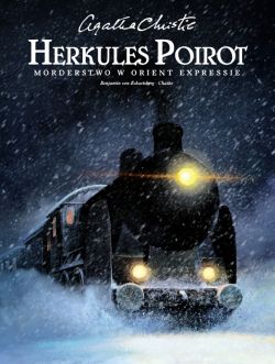 Okadka ksiki - Herkules Poirot  Morderstwo w Orient Expressie