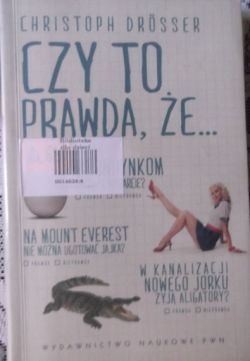 Okadka ksiki - Czy to prawda,  e...?