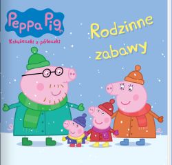Okadka ksiki - Peppa Pig. Ksieczki z peczki 91. Rodzinne zabawy