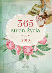 Okadka ksiki - 365 stron ycia w 2016