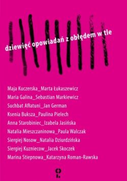 Okadka ksiki - Dziewi opowiada z obdem w tle