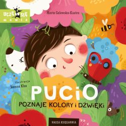 Okadka ksiki - Pucio poznaje kolory i dwiki