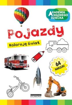 Okadka ksiki - Koloruj wiat. Pojazdy