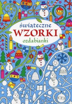 Okadka ksiki - witeczne wzorki ozdabianki