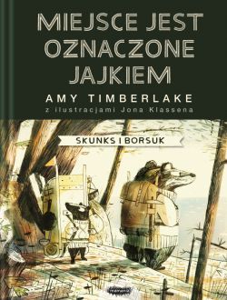 Okadka ksiki -  Miejsce oznaczone jest jajkiem