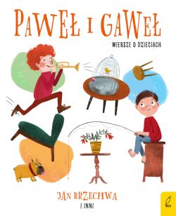 Okadka ksiki - Pawe i Gawe. Wiersze o dzieciach