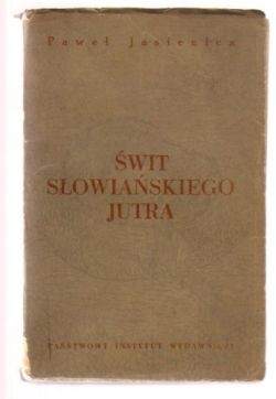Okadka ksiki - wit sowiaskiego jutra