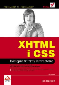 Okadka ksiki - XHTML i CSS. Dostpne witryny internetowe
