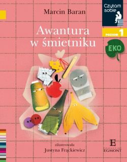 Okadka ksiki - Awantura w mietniku. Czytam sobie Eko. Poziom 1