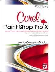 Okadka ksiki - Corel Paint Shop Pro X. Podstawy
