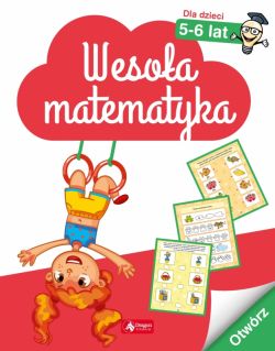 Okadka ksiki - Wesoa matematyka dla dzieci w wieku 5-6 lat