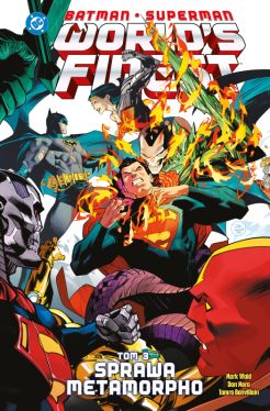 Okadka ksiki - Batman/Superman. World's Finest. Sprawa Metamorpho. Tom 3
