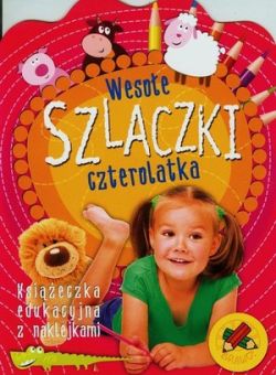 Okadka ksiki - Wesoe szlaczki czterolatka